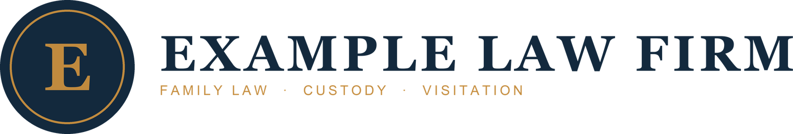 Example Law Firm — family law, custody, and visitation